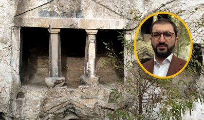 İskilip'teki kaya mezarları Helenistik dönemi yansıtıyor