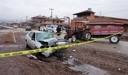 Çorum'da feci kaza can aldı!