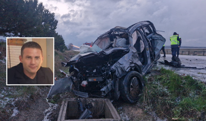 İş insanı kazada hayatını kaybetti