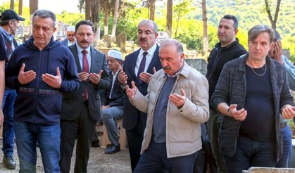 Vali Çalgan'ın kayınpederi  toprağa verildi