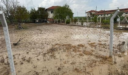 Çorum'da bu köyleri sel vurdu