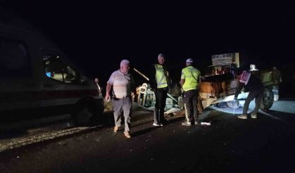 Çorum'da feci kaza; 1 ölü, 2 yaralı