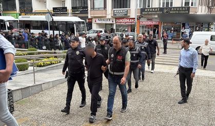 18 şüpheliden 15'i tutuklandı