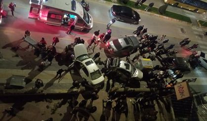 Eşref Hoca Caddesi savaş alanına döndü