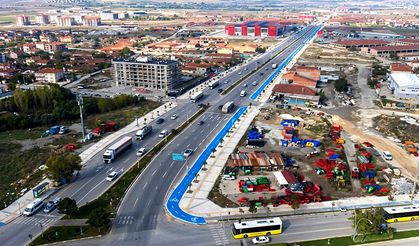 Çorum'da bu caddeye otoban gibi yeni yol