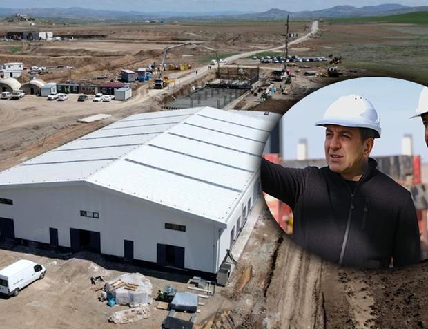 Çorum'da milyar dolarlık fabrikalar üretim aşamasına geldi