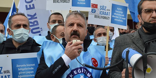 Türk Eğitim Sen'den Öğretmenlik Meslek Kanunu eylemi