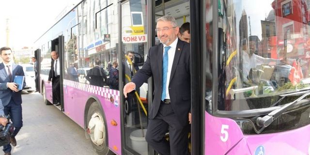 Belediye özel halk otobüslerinin tamamını aldı