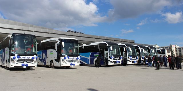 Çorum Kamil Koç filosuna 10 otobüs daha kattı