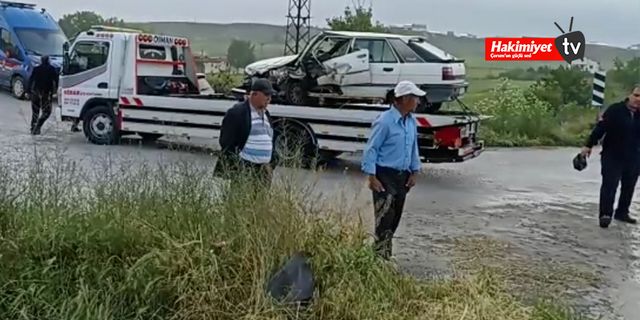 Ortaköy yolunda zincirleme kaza: 5 yaralı