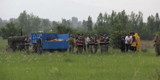 Çorum'da üzerine yıldırım düşen genç yaralandı
