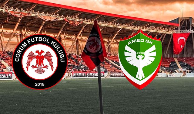 Çorum FK:0-Amedspor:2⚽
