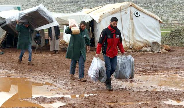 Suriye için yardım kampanyası başlattılar