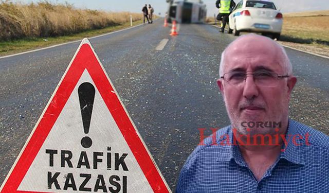 64 yaşındaki esnaf trafik kazasında hayatını kaybetti