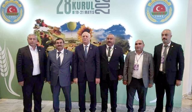 Özdemir, TZOB  Genel Kurulu’na katıldı