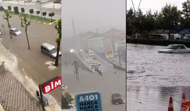 Çorum göle döndü!