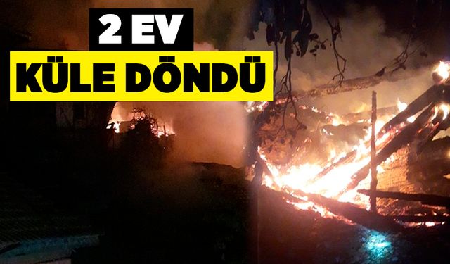 2 ev küle döndü!