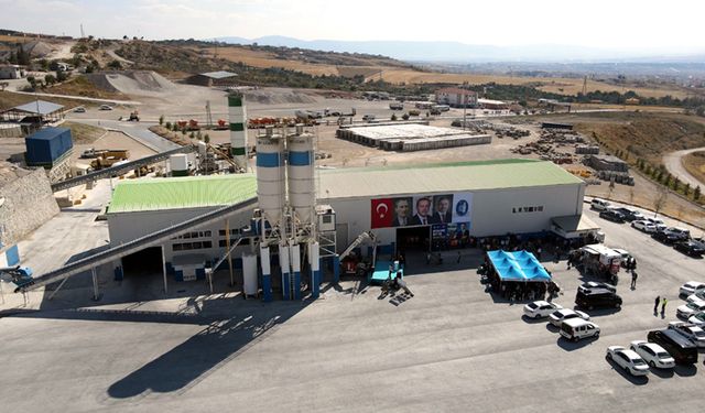 Beton Parke Kilit Taşı  Üretim Tesisi açıldı