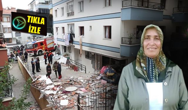 Çorumlu yaşlı kadın doğalgaz patlamasında hayatını kaybetti