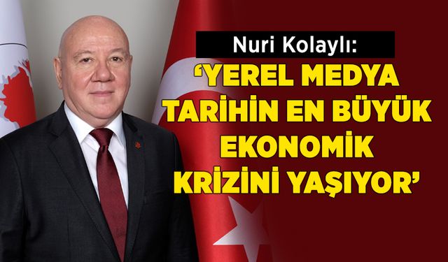 Basının yaşadığı ağır ekonomik sorunlara dikkat çekti