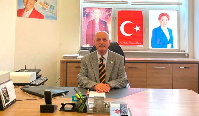 İYİ Parti Merkez İlçe'de Cemil Sözen dönemi
