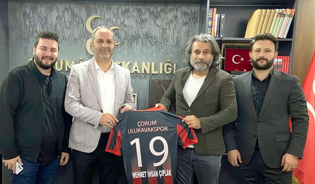 Ulukavakspor’dan Çıplak’a ziyaret