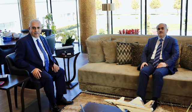Vali Dağlı’dan  Ahlatcı’ya iade-i ziyaret