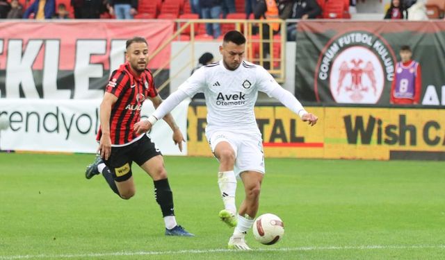 Ahlatcı Çorum FK 6 maç sonra kazandı