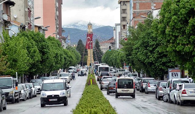 Çorum’da trafiğe kayıtlı taşıt sayısı arttı