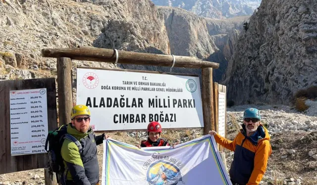 Çorumlu dağcılar, Niğde’de arama kurtarma eğitimi aldı