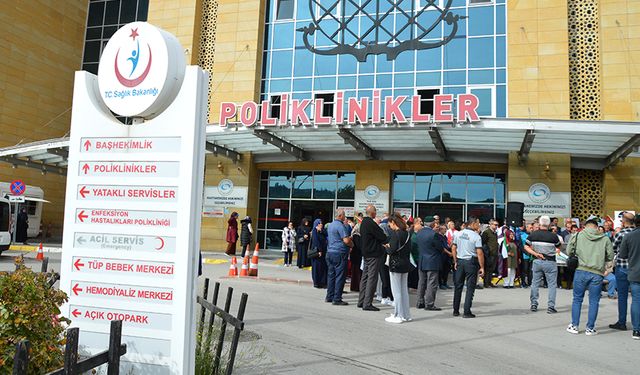 Çorum'da mesai dışı poliklinik hizmeti