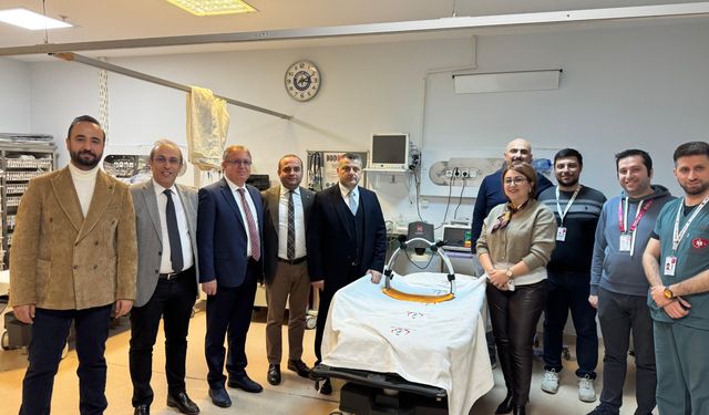 Hastaneye otomatik kalp masaj sistemi kazandırıldı