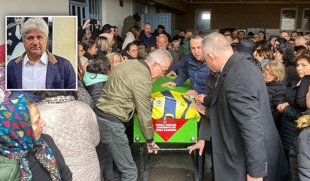 Çok sevdiği Fenerbahçe forması ile son yolculuğuna uğurlandı