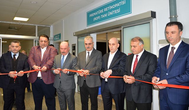 Hastanede Prematüre Retinopatisi (ROP) Tanı Ünitesi ve Öğrenci Kütüphanesi hizmete girdi