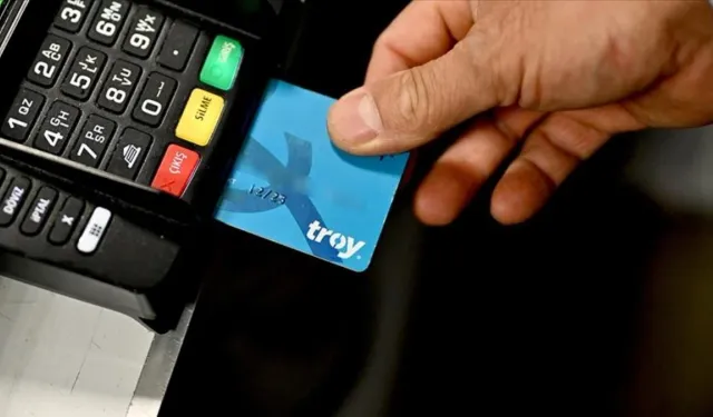 TROY logolu kart sayısı 56 milyon oldu