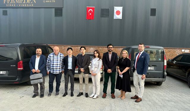 Japonlardan,  Saraylım Tarım’a ziyaret