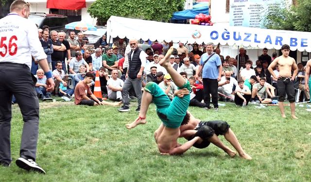 Oğuzlar’da Karakucak heyecanı