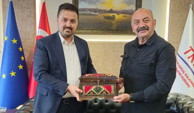 Başkan İsbir’den TKDK  Başkanı Antalyalı’ya ziyaret