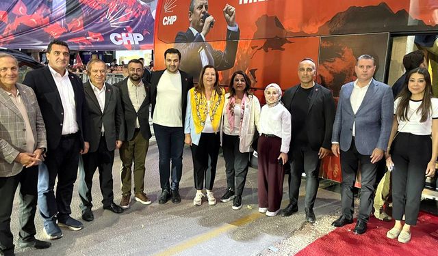 CHP İl Başkanı Solmaz, Tokat mitingine katıldı