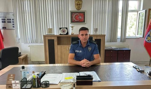 O ilçeye yeni Emniyet Müdürü