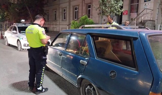 Sungurlu'da trafik denetimi