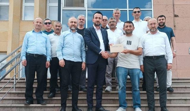 Ferhat Yeğen mazbatasını aldı