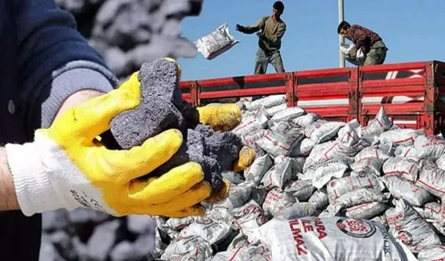 1350 ton kömürün dağıtım işi