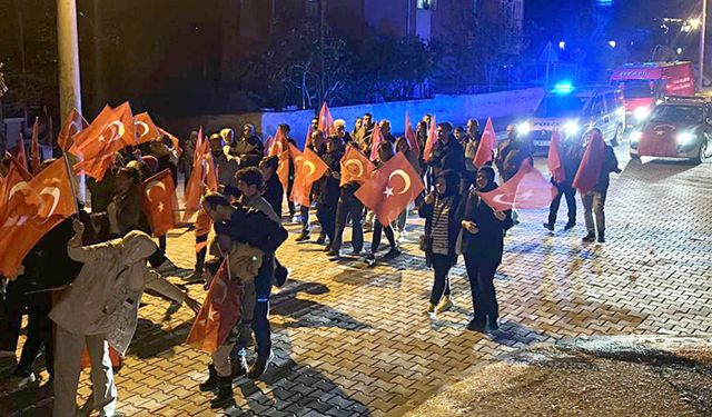 Kargı'da fener alayı coşkusu