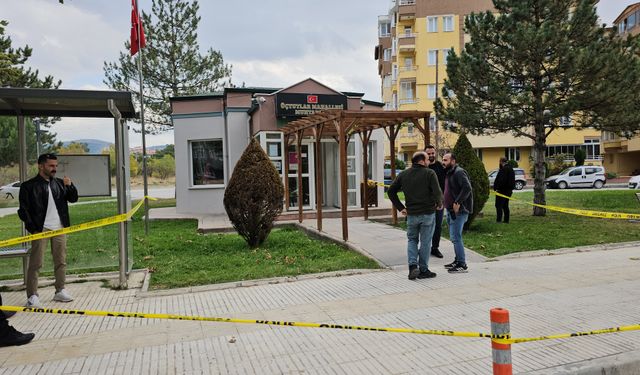 Muhtarlığa silahla saldıran kişi yakalandı