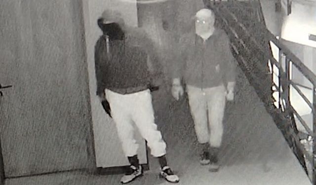 Maskeli hırsızlar yakalandı