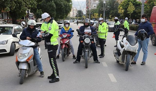 Çorum'da motosiklet sayısında inanılmaz artış