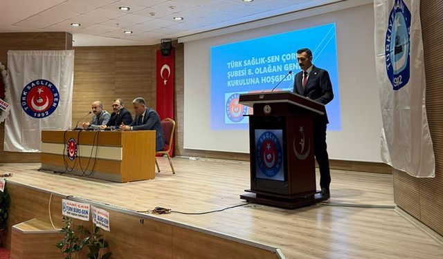 Türk Sağlık-Sen’de başkan değişti