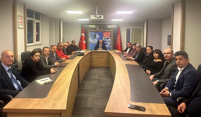 CHP'de görev dağılımı