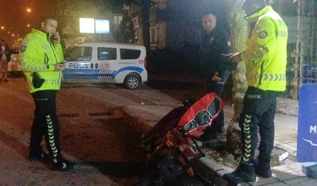 Motosiklet çalan 3 çocuk yakalandı